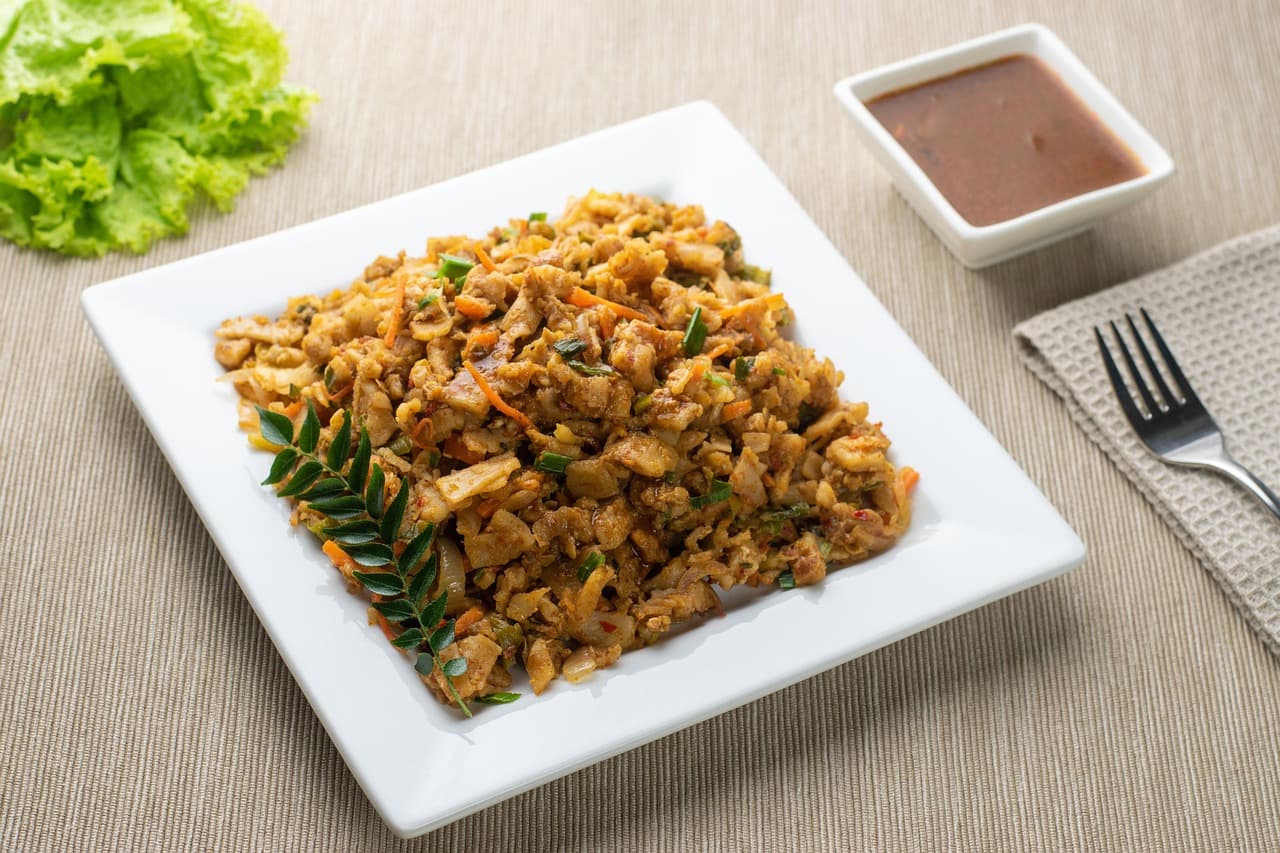 Fresh food at Sayone Restaurant